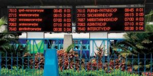 Railway Platform Display Board