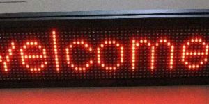LED Moving Message Display Board