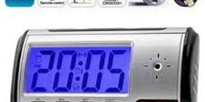 Spy HD Digital Table Clock Camera with Remote