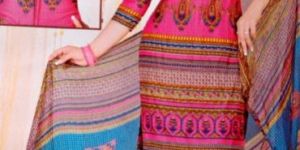 Masti 1 Synthetic Chiffon Dupatta Dress Material