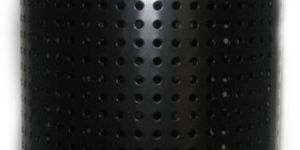 EasyQ Queue Manager - Perforated Steel Dustbin