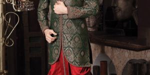 Wedding Sherwani with Dhoti
