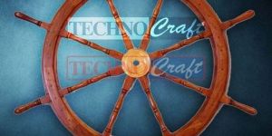 Wooden Ship Wheel