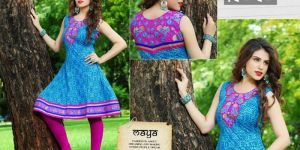 Anarkali Cotton Kurtis