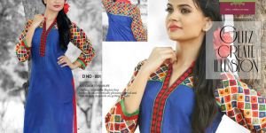 Embroidered Cotton Kurtis