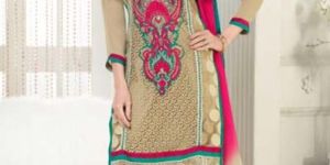 Semi-Stitched Straight Suit