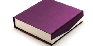 Flap Open Jewel Box Made with Silk Fabric