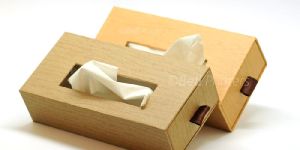 Wooden Tissue Box
