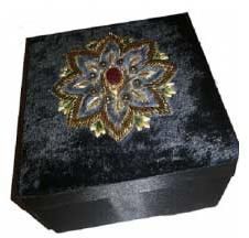 Embroidered Jewellery Boxes