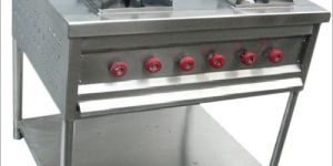 4 Burner Commercial Stove