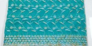 Embroidered Georgette Fabric