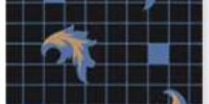 Black Printed Wall Tiles