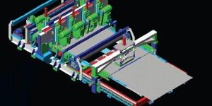 CNC 4 Axis 6 Head Soffit Grinding Mahine