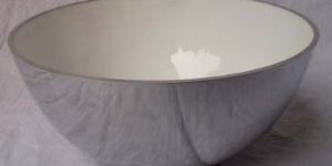 Aluminum Round Food Serving Bowl