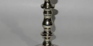 Single Stick Aluminum Candle Holder 16 Cms