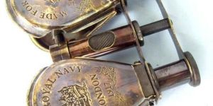 Antique Brass Binocular