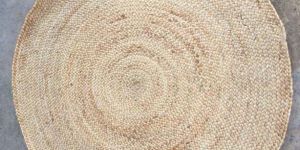 Jute Braided Round Rug
