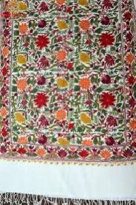 Hand Embroidered Kashmiri Shawls