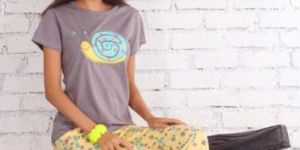 JULY NIGHTWEAR - 100% COTON S/J TOP & PJ SET - A87