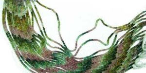 Multi Tourmaline Micro Faceted Beads