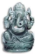 Jade Stone Ganesh Statue