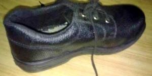 Black Leather Shoe (FSE-1001)