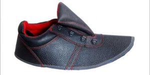 Black Leather Shoe (FSE-1002)