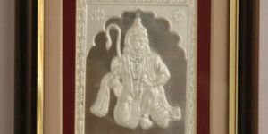 Seated Hanumanji Photo Frame