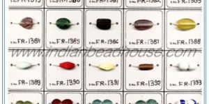 Frosted Glass Beads