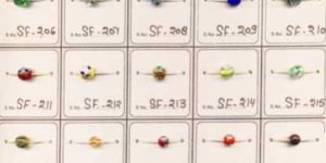 Silver Foil Beads (card-9)