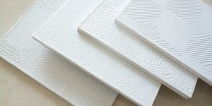 PVC Laminated Gypsum Ceiling Tiles