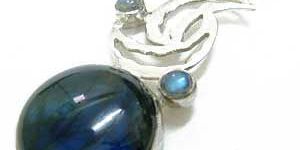 Designer Silver Pendant - (lb-026)