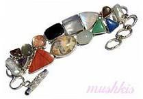 Silver Stone Bracelet