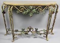 Wrought Iron Console