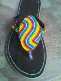 Beaded Slippers