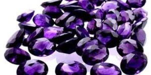 African Amethyst Faceted Gemstone