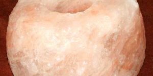 Rock Salt Candle Stands