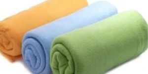 Knitted Microfiber Polyester Fleece Blanket