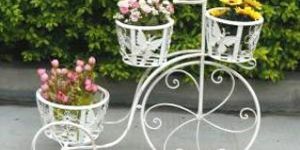 Decorative Cycle with 3 Baskets
