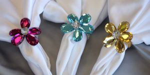 Beaded Napkin Rings