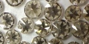 Single Cut Light Brown Diamonds