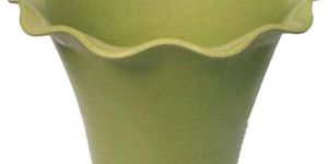 Green Bio Degradable Flower Vase