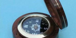 Brass Pocket Compass