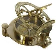 Brass Sundial Compass