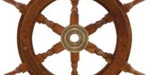 Wooden Ship Wheel