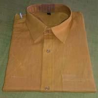Mens Applique Khadi Shirt