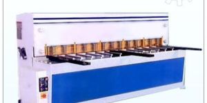 HYDRAULIC AND MECHANICAL SHEARING MACHINE