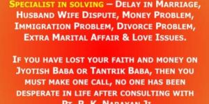 Spell Consultant, Astrologer