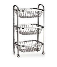 Stainless Steel Fruit Trolley