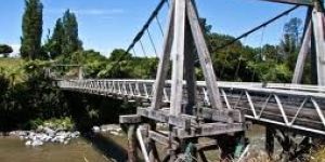 Road Suspension Bridge